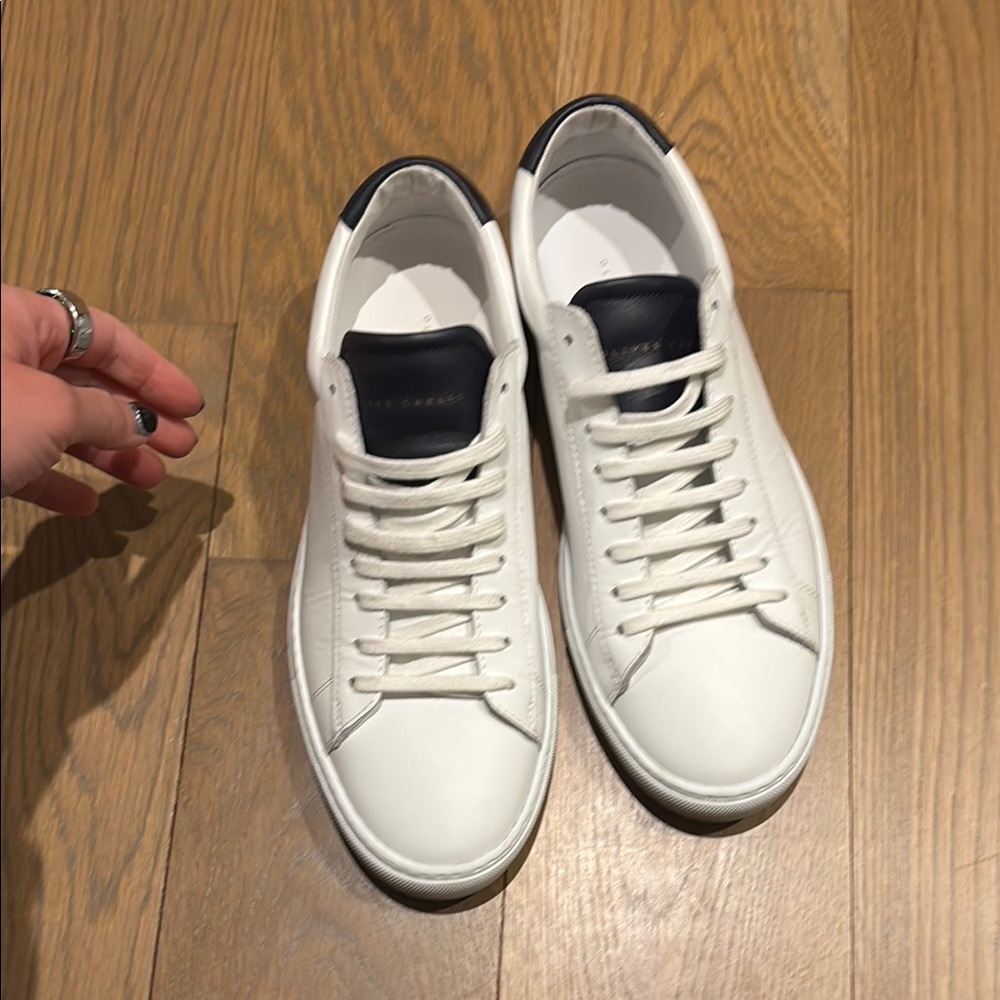 Oliver Cabell White Leather Sneakers Minimalist Design